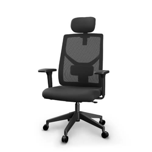 Ergonomisk kontorstol Liftor Focus, sort