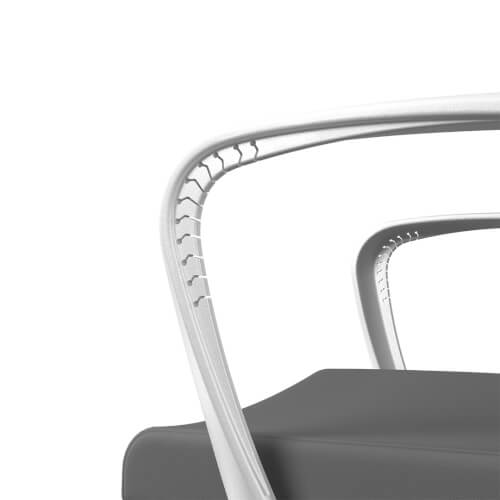 Ergonomisk kontorstol Liftor Orca, grå