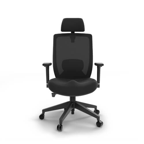 Ergonomisk kontorstol Liftor Space, sort