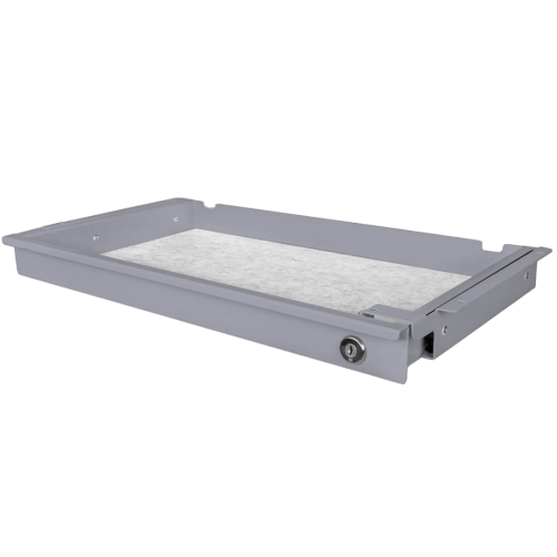 Liftor Safety Slank, låsbar skuffe, grå