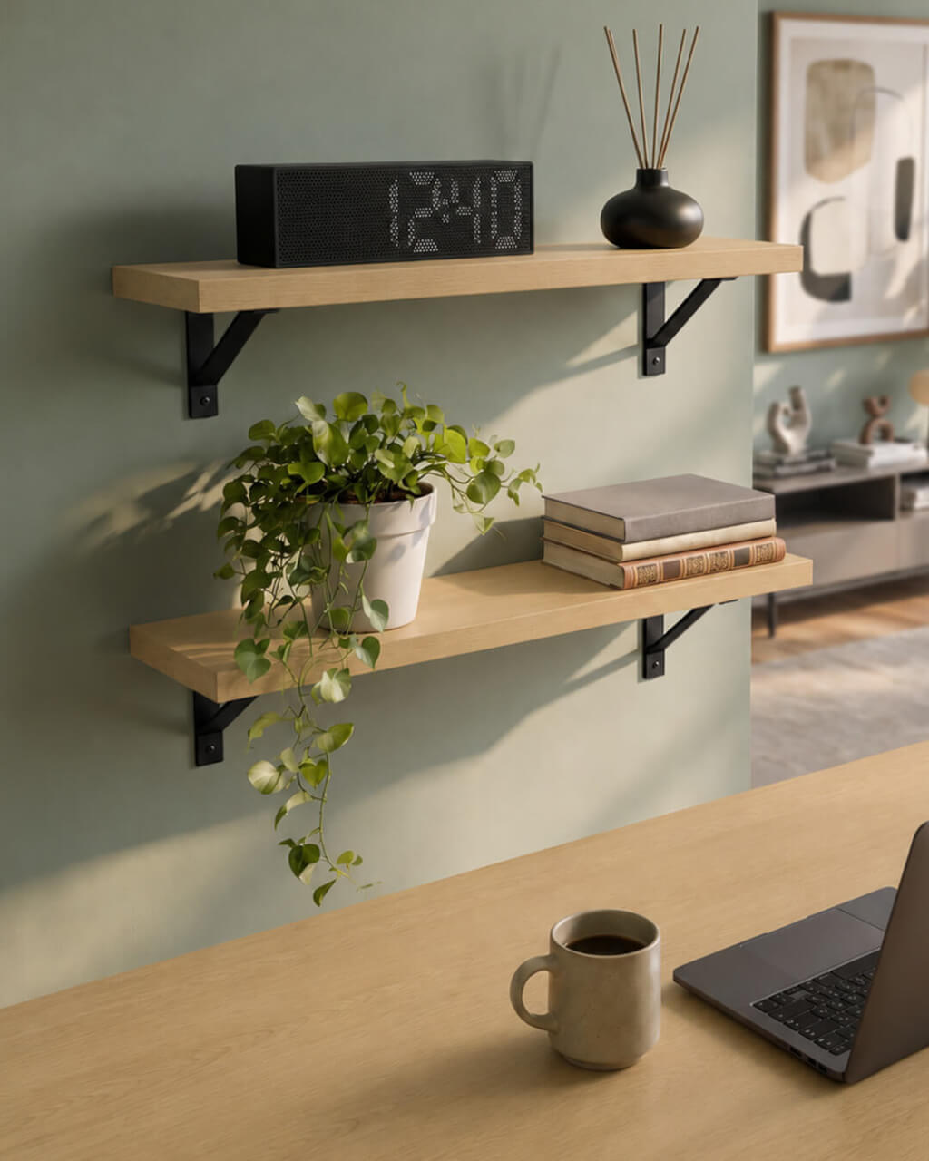 Liftor Shelf S1, sort