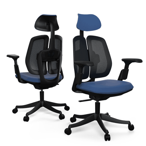 Liftor Active, blå (tekstil + netværk)