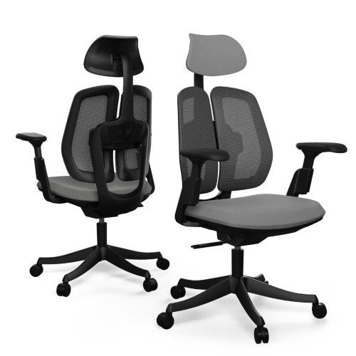 Liftor Active, grå (tekstil + netværk)