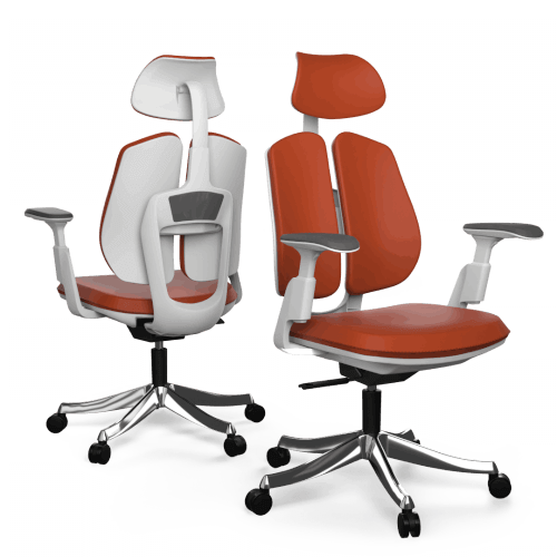 Liftor Active, orange (ægte læder)